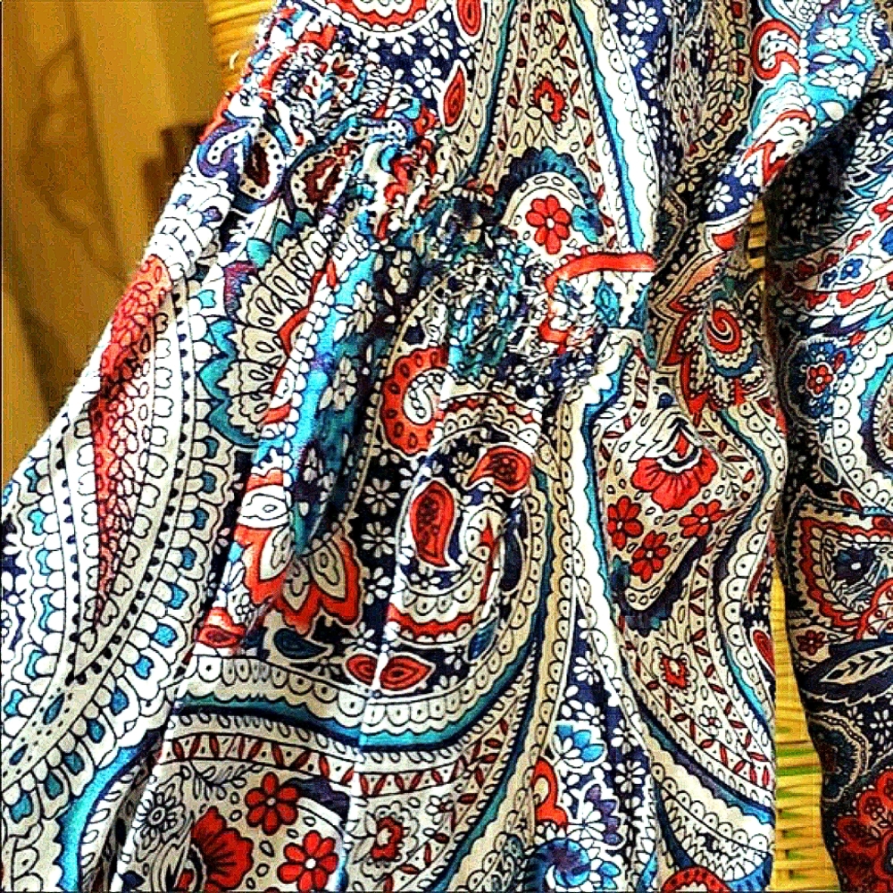 New Grand and Greene Peasant Blouse Size Large